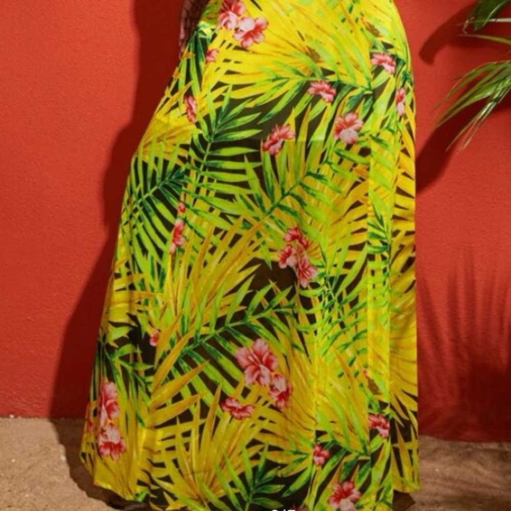 Tropical Maxi dress